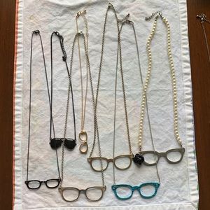 7 Eye Glass Necklaces